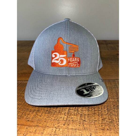 NEW Travis Mathew Titos 25 Years Heather‎ Grey FlexFit Adjustable One Size Hat - Picture 1 of 6